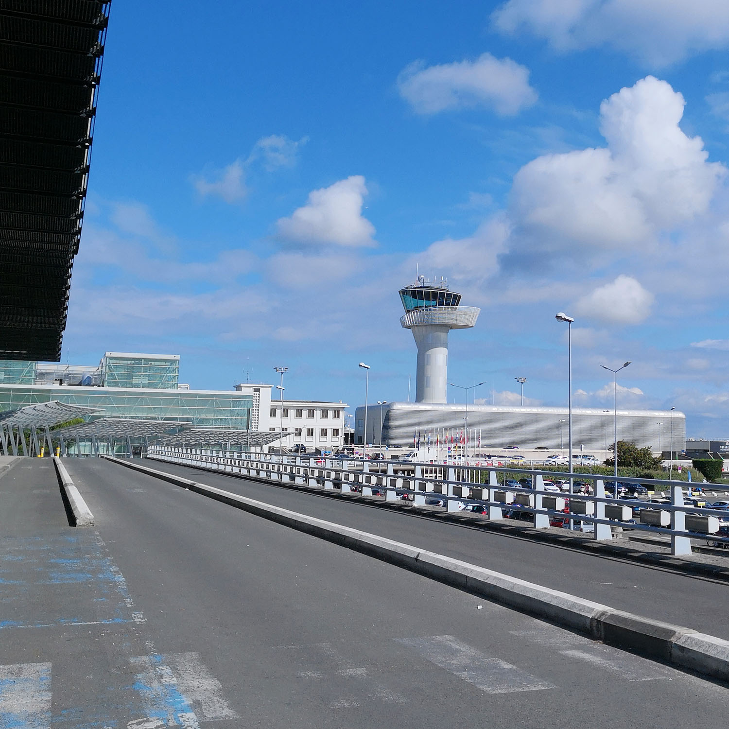 Vue aérienne de l'aéroport Bordeaux Mérignac (BOD)