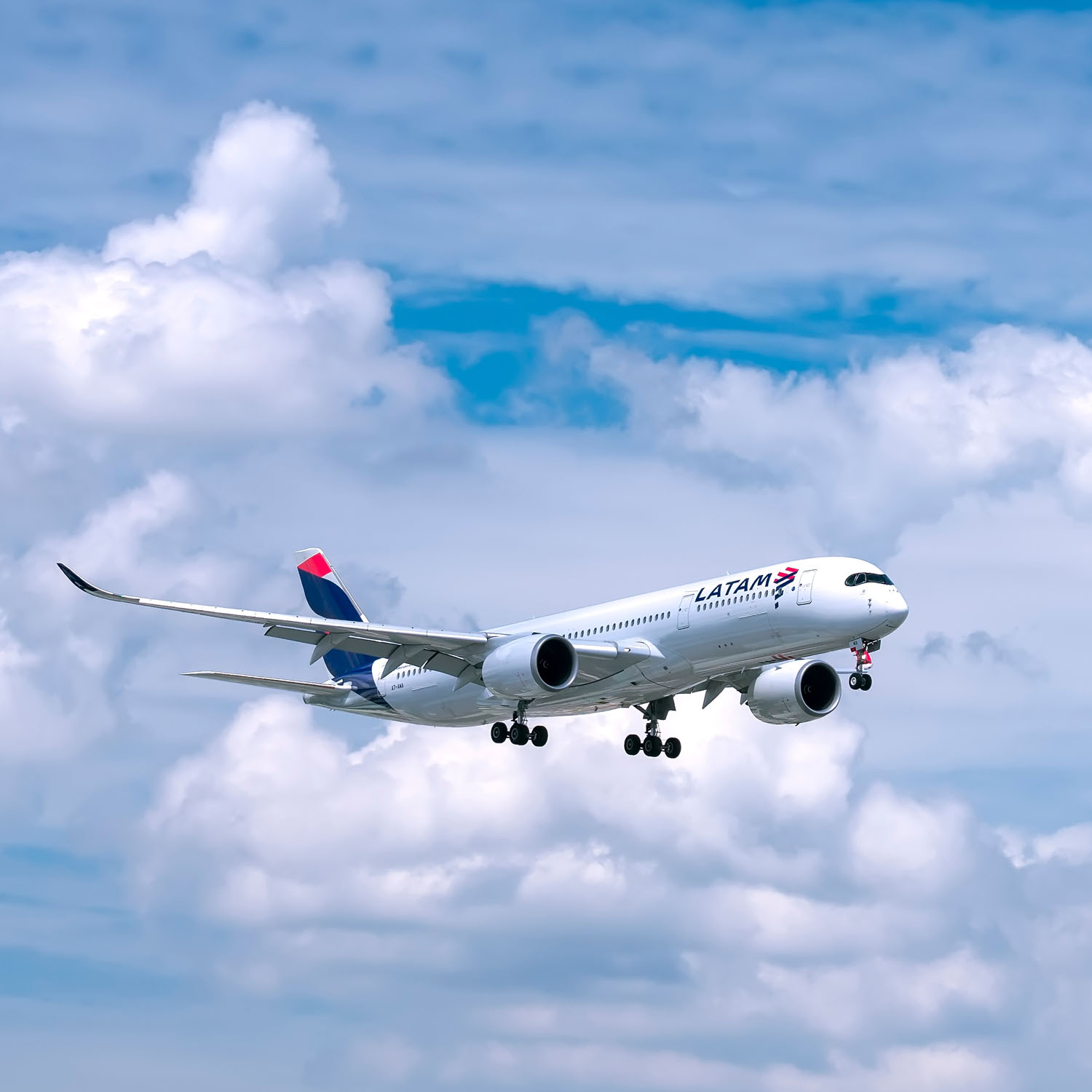 Vol d'un avion LATAM Airlines