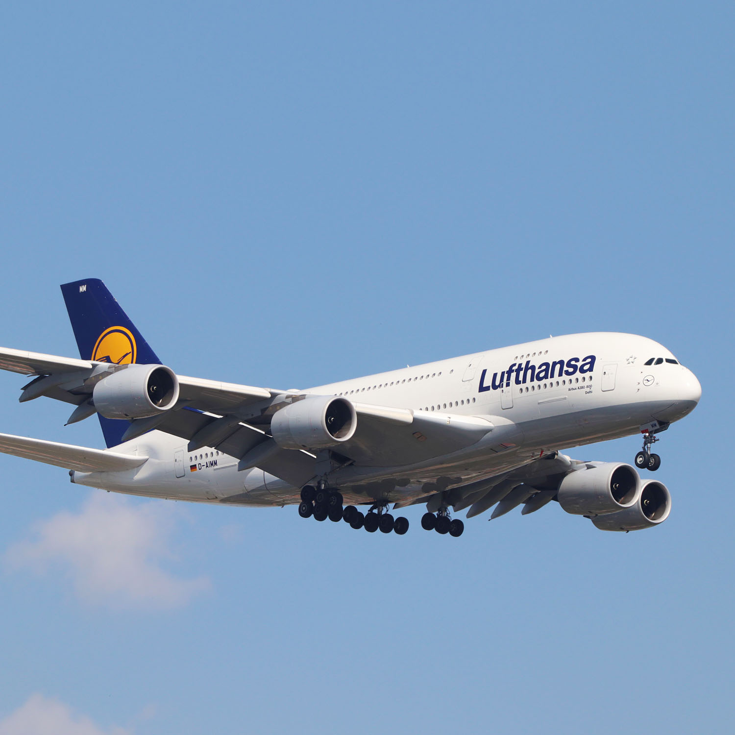 Avion de la compagnie aérienne Lufthansa