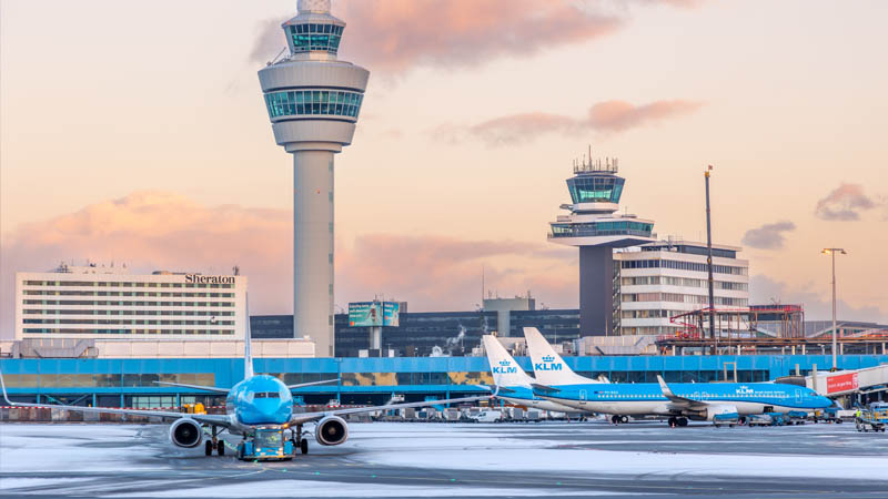 Aéroport d’Amsterdam-Schiphol (AMS)